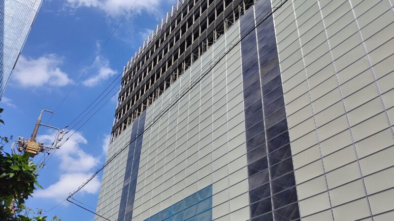 中日ビル 解体工事 2019年8月