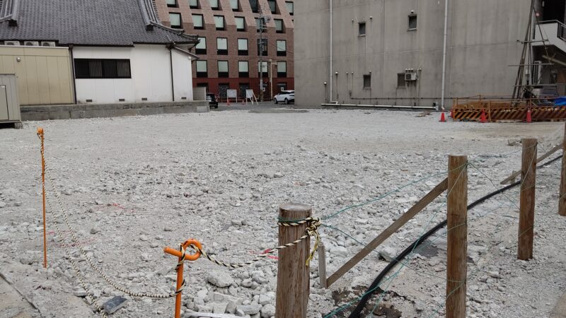 リニア名古屋駅用地着々と モンブランホテルも移転