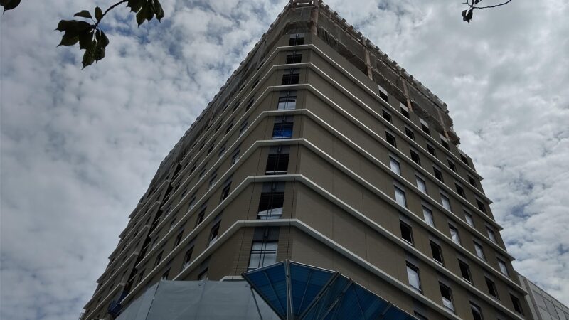 (仮称)ホテル京阪名古屋栄 建設状況 2019年9月