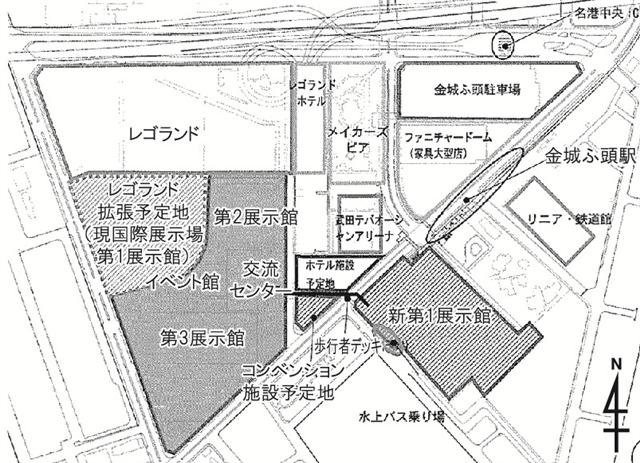 進化する金城ふ頭 名古屋国際展示場 ポートメッセなごや 移転計画 名古屋 栄日記