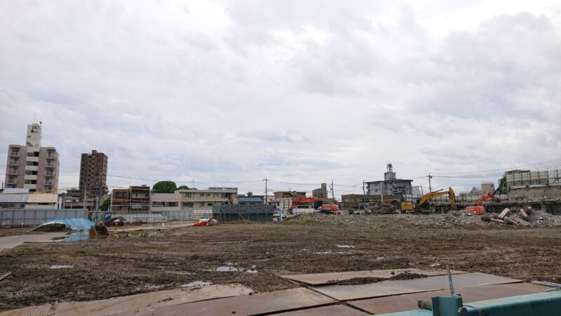 旧本陣小学校が解体 中村区役所新庁舎建設工事いよいよはじまる 2020年6月