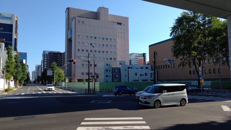 愛知産業貿易館西館跡地 再開発は2023年以降！？ 当面は作業用地に
