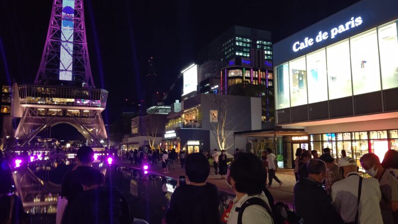 ライトアップで華やかに 栄の夜も彩る久屋大通公園 名古屋 栄日記