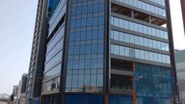 日に日に存在感・・・「アーバンネット名古屋ネクスタ」建設状況 2020年2月