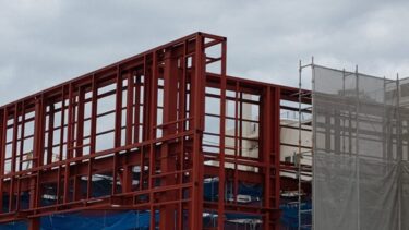 名古屋城の北東　「中日新聞金城工場」跡地にＶドラッグ！？　2021年5月