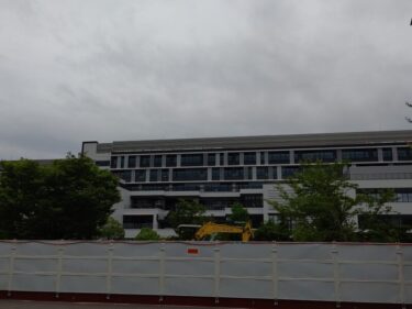 外観はほぼ完成へ・・・「（仮称）イオンモール則武新町」建設状況　2021年6月