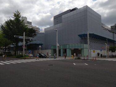 工事は順調に・・・”丸栄跡地”商業施設建設状況　2021年８月