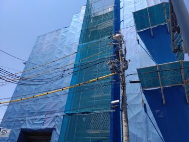 躯体工事が一気に進捗 「愛知海運」新社屋建設工事 2021年8月