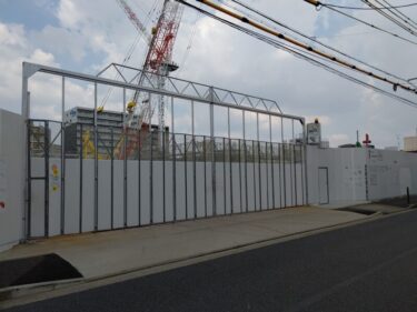 いよいよ躯体工事へ・・・「中村区役所新庁舎」建設工事 2021年8月