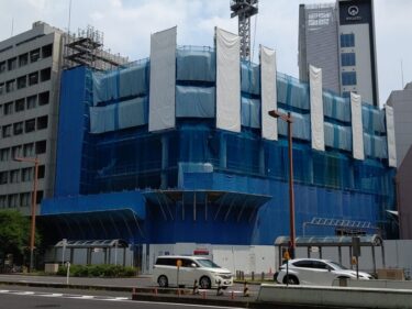 躯体はぐんぐん成長・・・「(仮称)名古屋ビル東館」建設状況 2021年8月