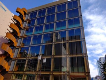 ついに竣工・・・名古屋初木造高層ビル「タマディック名古屋ビル」 2021年11月