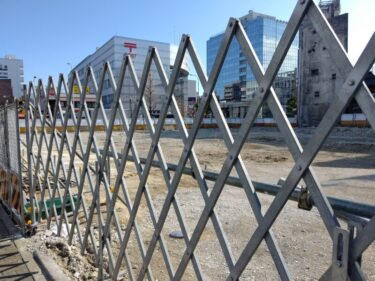 京阪電鉄不動産などが地質調査・・・「新今池ビル」跡地 2022年2月