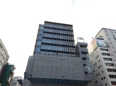遂にベールを脱いだ・・・「カゴメ新本社」建設工事 2022年2月
