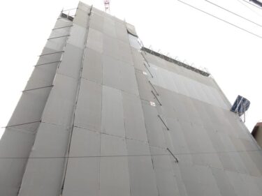 躯体は半分まで・・・「ローレルタワー藤が丘」建設状況 2022年3月