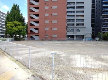 いよいよ工事開始へ・・・高層マンション「【仮称】東区葵一丁目計画」新築工事　2022年8月