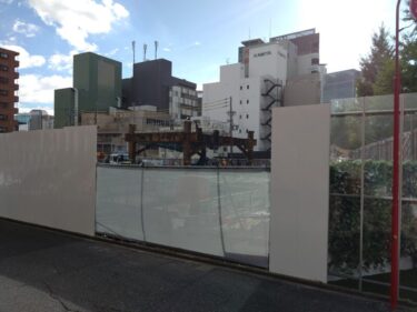 ついに躯体が・・・オフィスビル「（仮称）名古屋市中村区名駅５丁目ＰＪ建設状況」　2022年８月