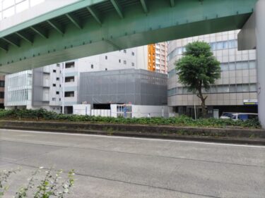 早くも躯体が上昇・・・「（仮称）NOBUNAGA第一ビル」建設状況　2022年9月