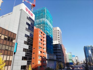 躯体はさらに・・・「ザ・ファインタワー久屋大通」(【仮称】名古屋市中区丸の内三丁目計画)