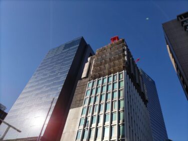 躯体早くも最上階に到達・・・「エニシオ名駅」（【仮称】名駅四丁目OTプロジェクト）建設状況　2022年12月