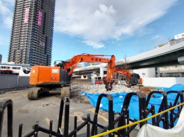 新洲崎出入口整備への準備！？ 「トヨタレンタリース名駅南」が閉店
