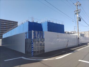 建替え工事は着々と・・・「市営住宅 城北荘」(【仮称】城北第三次公営及び更新住宅新築工事)建設状況 2023年2月