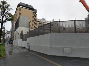 完了まであと一息・・・「中日会館南館」解体工事　2023年4月