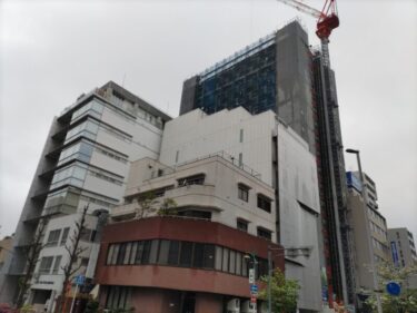 伏見通からも存在感・・・「プラウドタワー名古屋丸の内ステーションマークス」（【仮称】中区丸の内一丁目計画）2023年4月