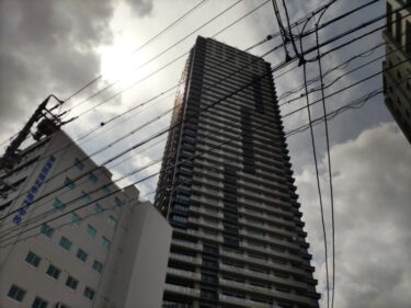 ついに竣工・・・超高層タワーマンション「NAGOYA the TOEWR」(【仮称】名駅南二丁目計画)