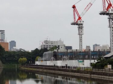 ついに躯体が上昇・・・「(仮称)エスパシオナゴヤキャッスル」 2023年6月