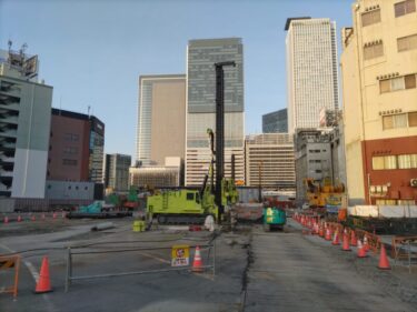 東口も西口も工事は佳境・・・・「リニア名古屋駅」建設状況　2023年６月