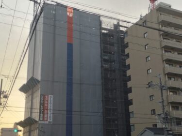 伸び盛り・・・「リニアゲートタワー名古屋」(【仮称】中村区中島町計画新築工事)建設状況 2023年6月