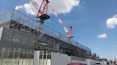 早くも躯体が上昇・・・「シティタワー名駅那古野」(【仮称
