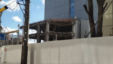 既存建物が次々と・・・「千種ビル群」解体工事　2024年１月