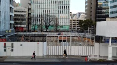 基礎工事がスタート・・・「【仮称】Ｓ２計画」（ノリタケ、鹿島、第一生命　一体開発）新築工事　2024年１月