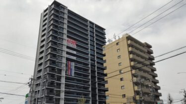 ついに完成・・・「リニアゲートタワー名古屋」(【仮称】中村区中島町計画新築工事) 2024年4月