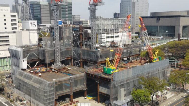躯体がぐんぐん・・・「【仮称】錦三丁目25番街区計画」建設状況