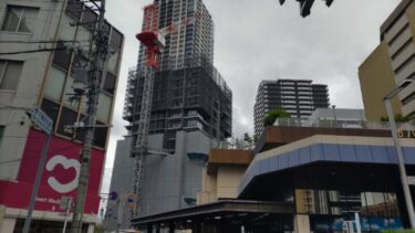 市内随一のタワーマンション街へ・・・「【仮称】グランドメゾン池下・ザ・タワーⅡ」建設状況　2024年6月