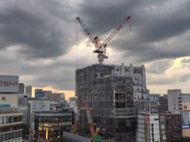 中日ビルからの風景は!？・・・「【仮称】錦三丁目25番街区計画」建設状況 2024年7月