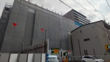 早くも駆体が上昇・・・「プラウドタワー名駅」(【仮称】名駅三丁目計画)建設状況 2024年7月
