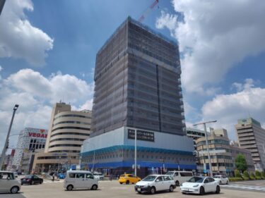 伸び盛り・・・「ザ・ファインタワー名古屋今池」（【仮称】千種区内山3丁目PRJ）2024年8月