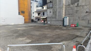 御園座の裏で老舗呉服店がグレードアップし建替えへ 2024年8月