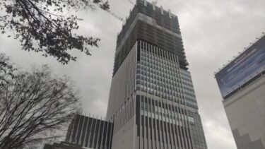躯体がぐんぐん・・・「ザ・ランドマーク名古屋栄」(【仮称】錦三丁目25番街区)建設状況 2024年12月