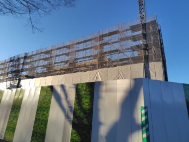 早くも躯体が上昇・・・「名古屋第4合同庁舎」建設状況 2025年2月
