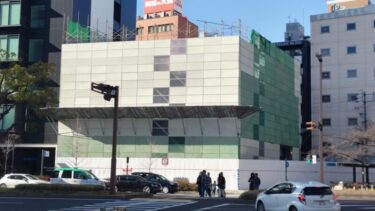 躯体は半分程度まで・・・「旧名古屋銀行名古屋駅前ビル」2025年3月