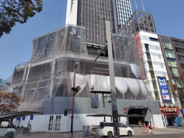 低層階も着々と・・・「ザ・ランドマーク名古屋栄」(【仮称】錦三丁目25番街区計画)建設状況 2025年4月