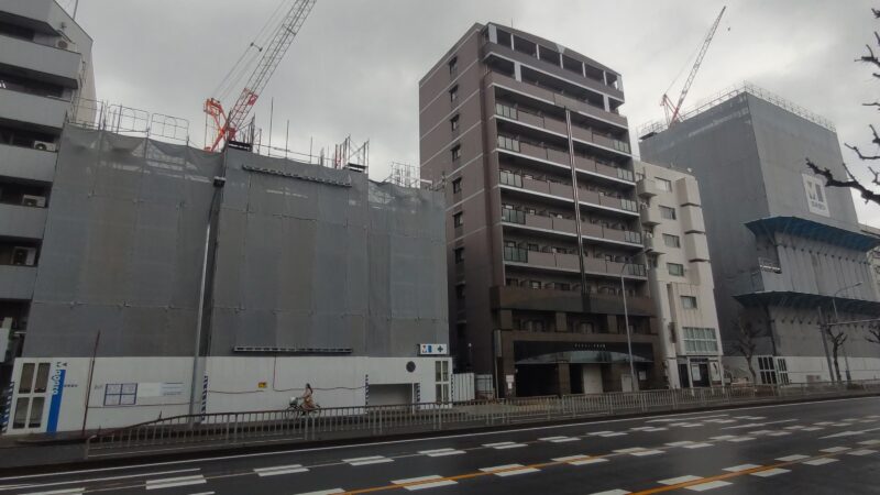 東片端交差点周辺でサムティが一気に3棟の高層マンションを建設