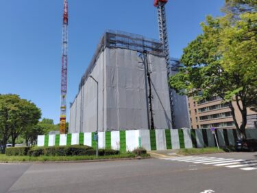 躯体がぐんぐん・・・「名古屋第4合同庁舎」建設状況 2025年5月