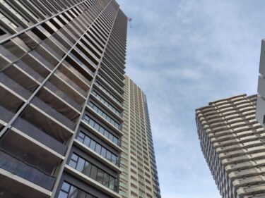 外装工事も大詰め・・・「グランドメゾンThe池下ガーデンタワー」(【仮称】グランドメゾン池下ザ・タワーⅡ)建設状況 2025年5月