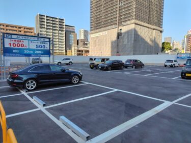 敷地一部でコインパーキングが！？・・・旧「千種ビル群」再開発事業　2025年7月