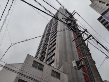 ついに一部外観がお目見え 「プラウドタワー名駅」(【仮称】名駅三丁目計画) 2025年10月